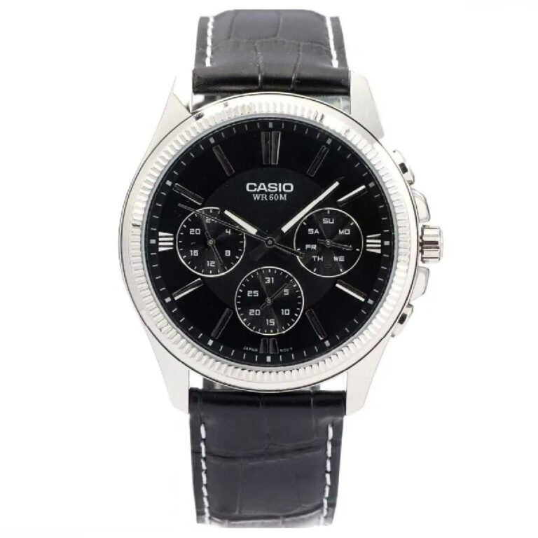 Đồng Hồ Casio MTP-1375L-1AVDF 6 Kim, Giá Cạnh Tranh