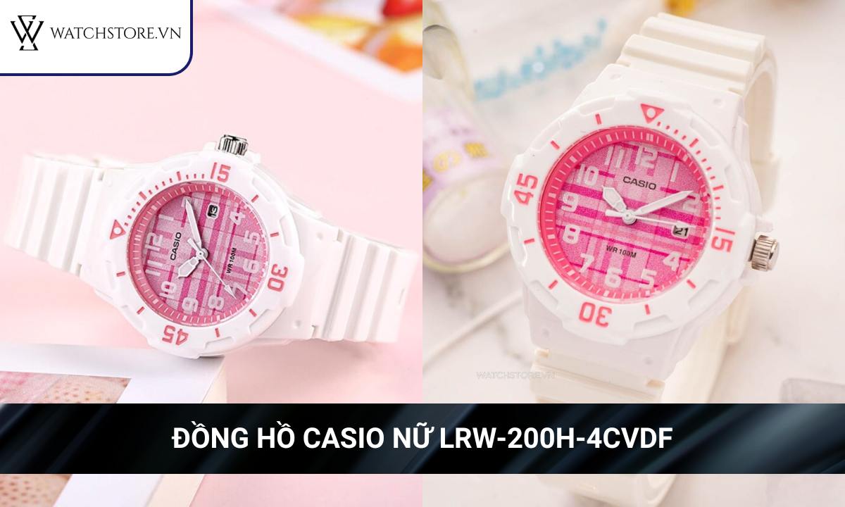 Đồng hồ Casio nữ LRW-200H-4CVDF
