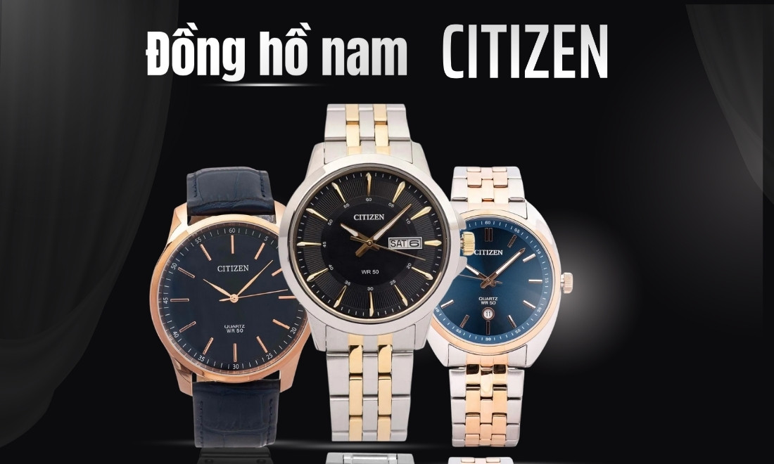Citizen vỏ titanium nhẹ 
