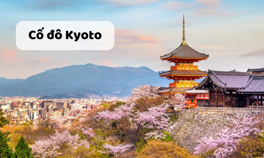 Cố đô Kyoto là nơi lưu giữ các văn hóa truyền thống của nước Nhật 