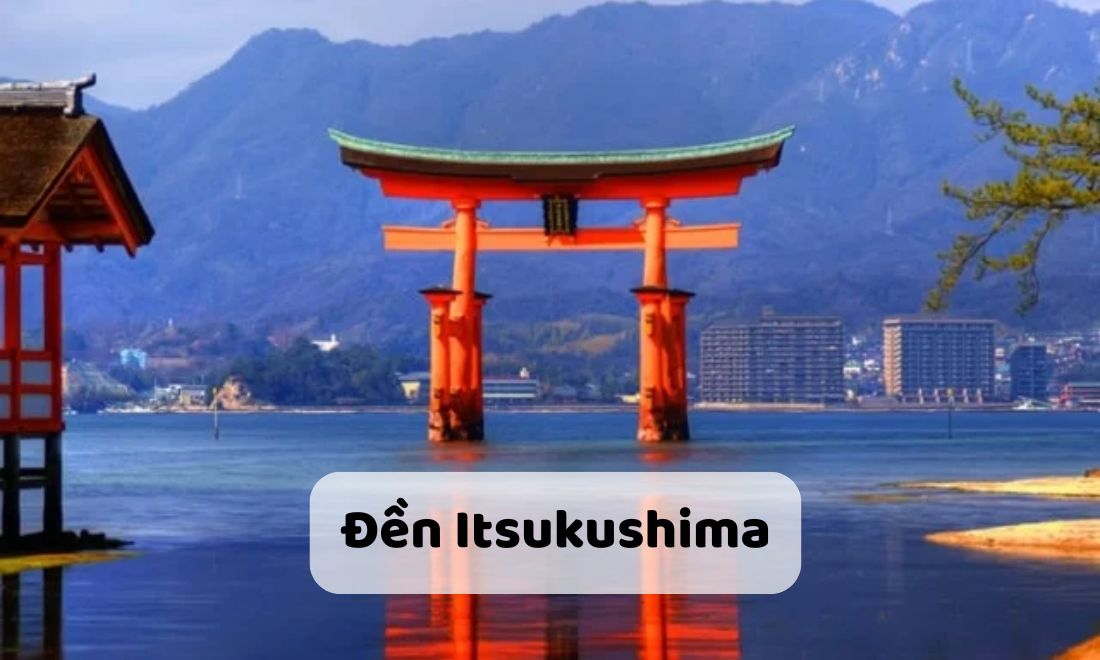 Đền Itsukushima được coi là biểu tượng nghệ thuật giá trị nhất của nước Nhật Bản 