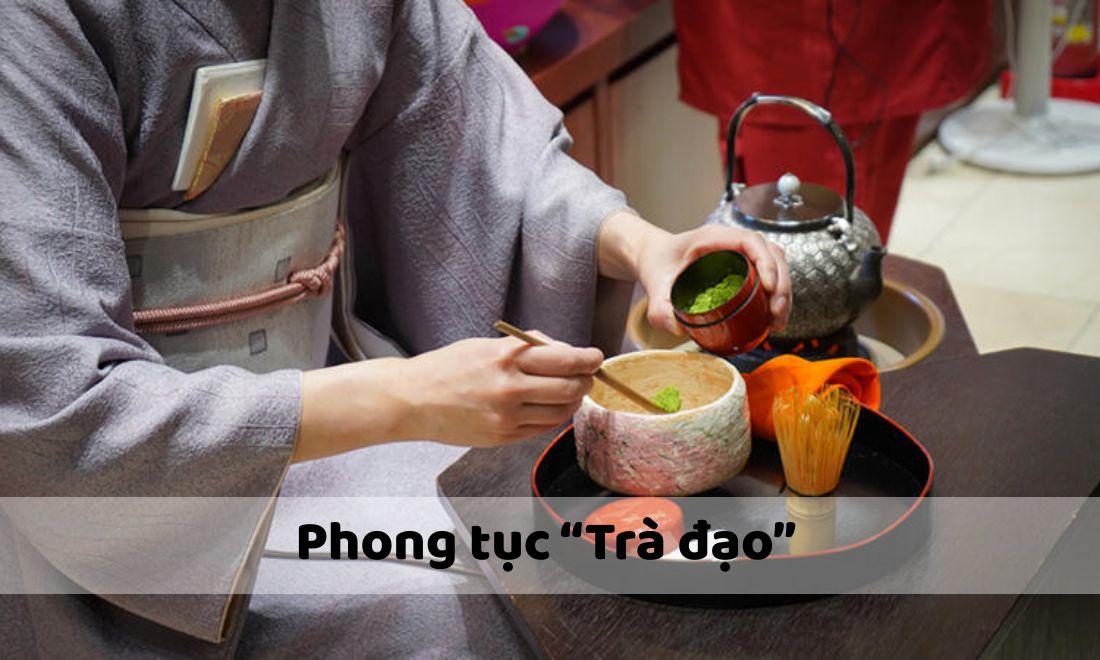 Phong tục trà đạo tại Nhật Bản 