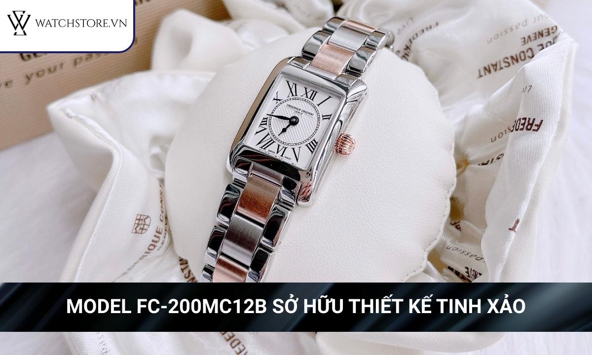 Model FC-200MC12B được chế tác dành riêng cho những quý cô tay nhỏ