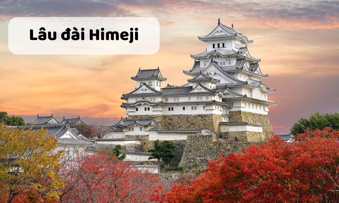 Lâu đài Himeji của Nhật được mệnh danh là 