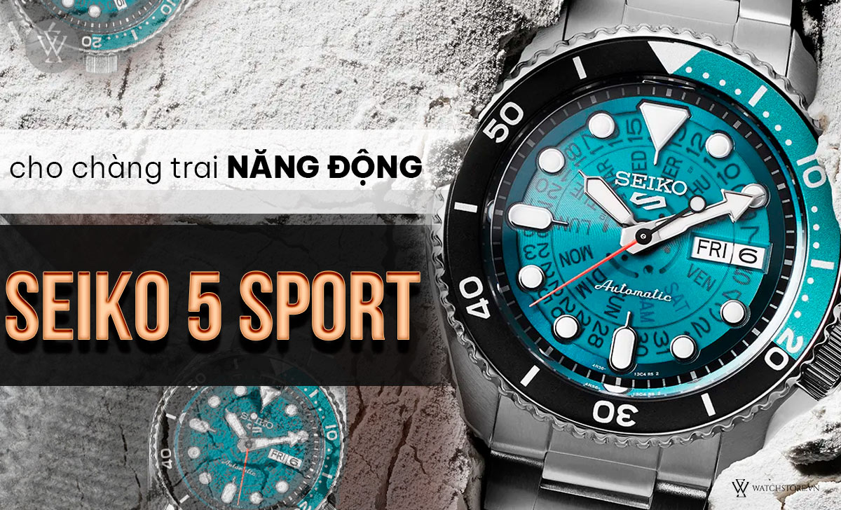 Seiko 5 Sport năng động