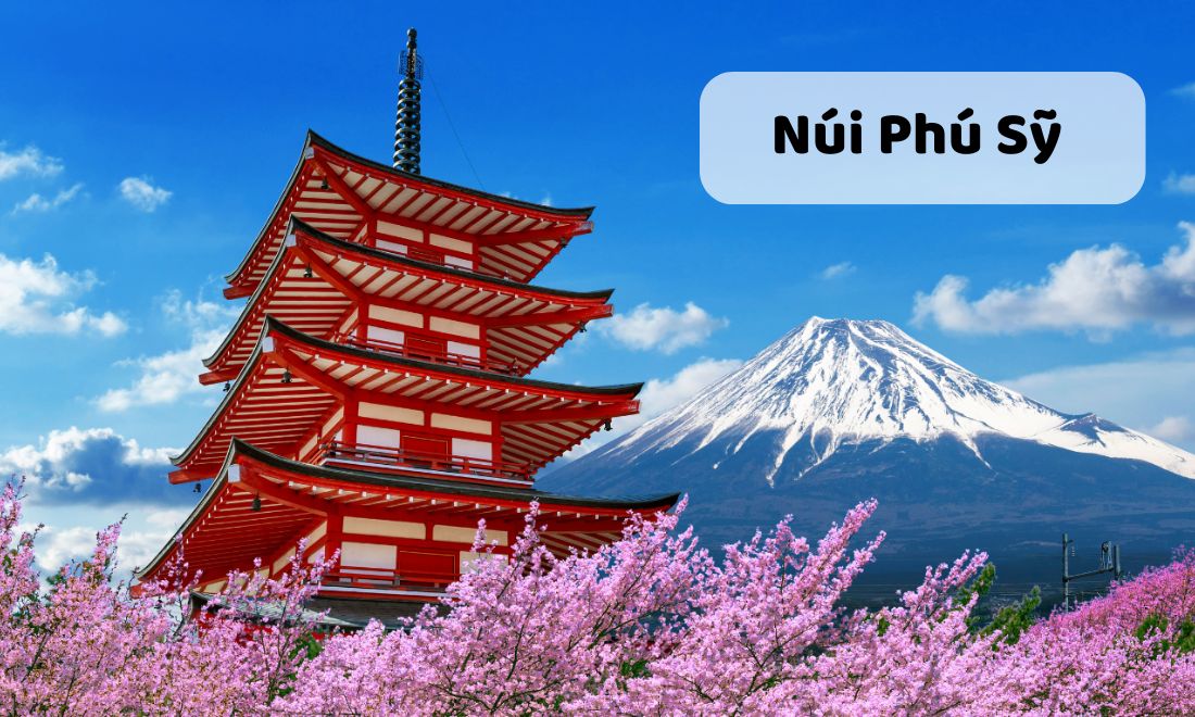 Núi Phú Sỹ được coi là biểu tượng linh thiêng và kỳ vĩ của nước Phù Tang 