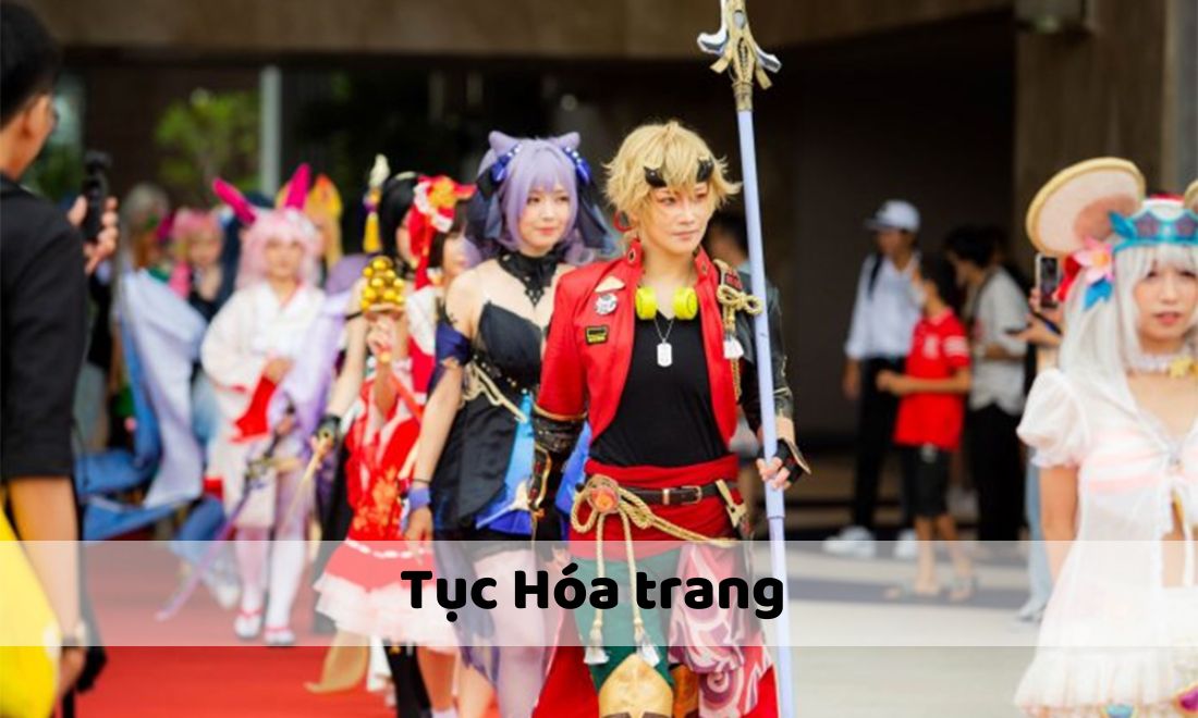 Nhật Bản nổi tiếng với phong tục hóa trang 