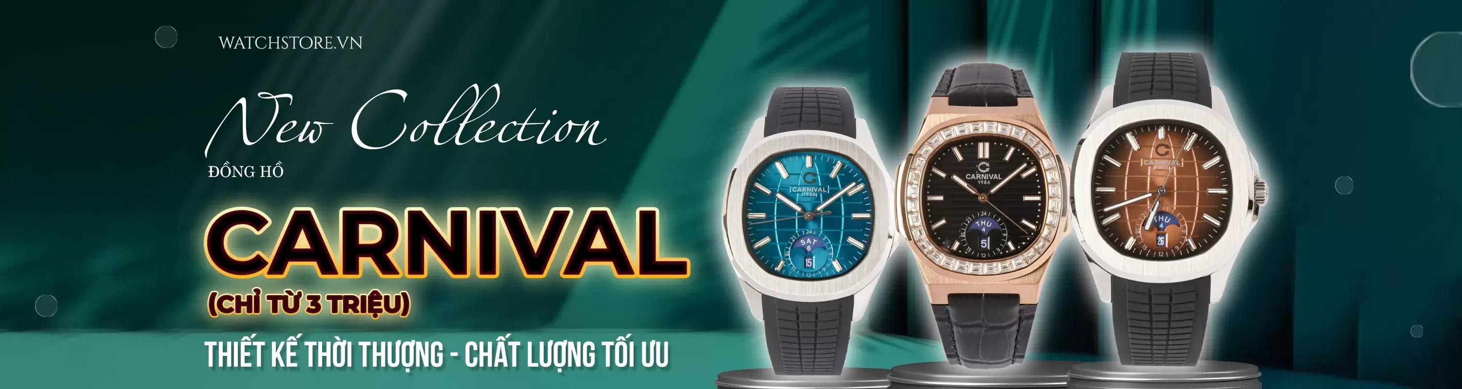 carnivial chi tu 3 trieu